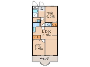 ピア・グレ－ス２１の物件間取画像